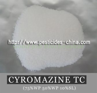 Cyromazine 98%TC, 80%WP